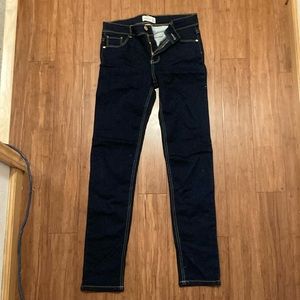 Dark blue skinny jeans